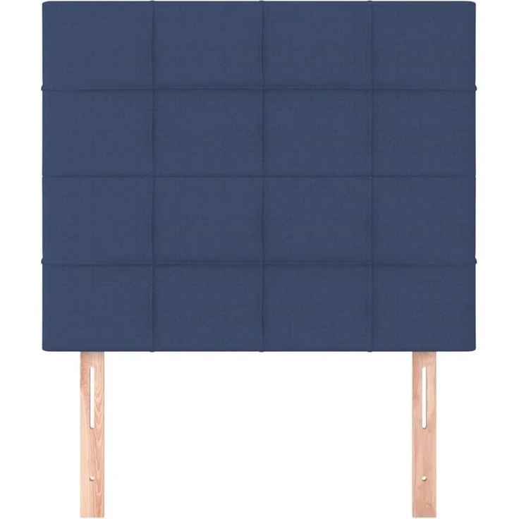 vidaXL Kopfteile 2 Stk. Blau 80 x 5 x 78/88 cm Stoff 3116312 – Bild 3