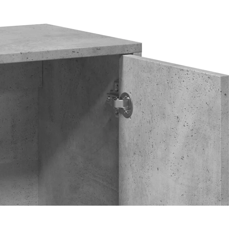 vidaXL Sideboard Betongrau 60x31x70 cm Holzwerkstoff 840460 – Bild 2