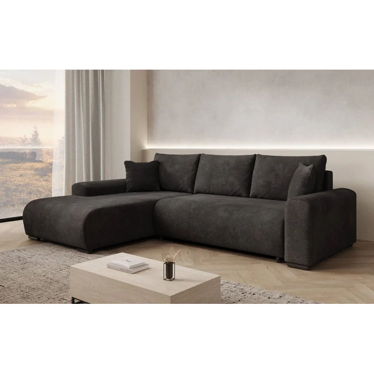 Luxusbetten24 Schlafsofa Designer Sofa Hanna, mit Schlaffunktion und Stauraum