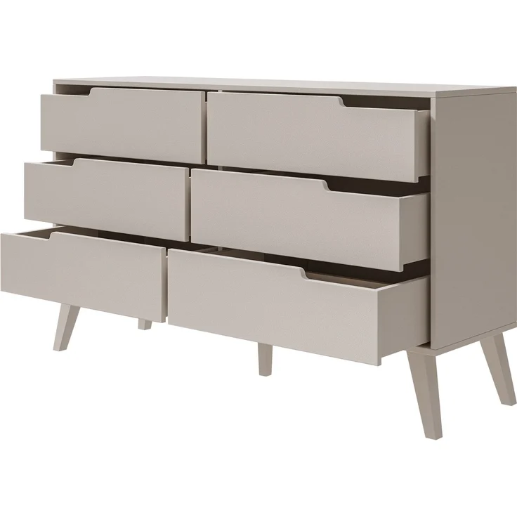 Kommode Nedila 6S (Farbe: Nuss Warmia) – Bild 4