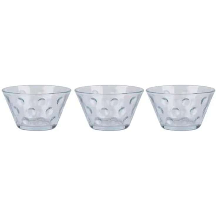 EDCO Dessertgläser 3er Set MIREL - Büro & Esszimmer & Küche Schalen & Schüsseln in Transparent