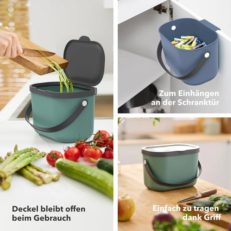 Rotho Mülltrennungssystem 3,2 L Albula cappuccino – Bild 5