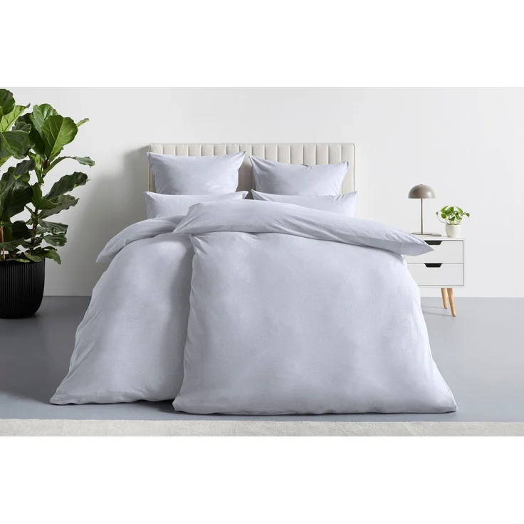 OTTO home Bettwäsche Valje, Jersey, 2 teilig, NEUHEIT: ab Größe 135x200 cm, Jersey Qualität in Melange-Optik – Bild 5