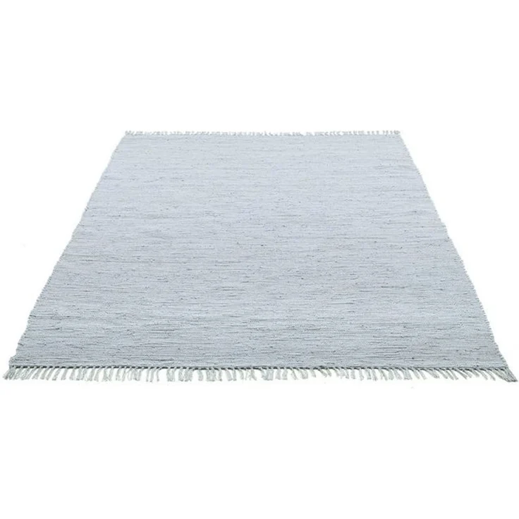 THEKO Teppich Happy Cotton Fleckerl, handgewebt, rechteckig, Höhe: 5 mm, Flachgewebe, reine Baumwolle, meliert, mit Fransen, auch als Läufer – Bild 4