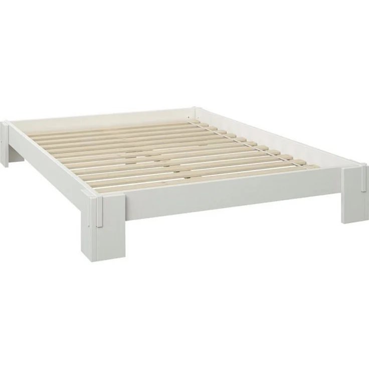 Home affaire Futonbett "ZEN " zertifiziertes Massivholz (Kiefer), Massivholzbett, zeitlos elegant – Bild 4