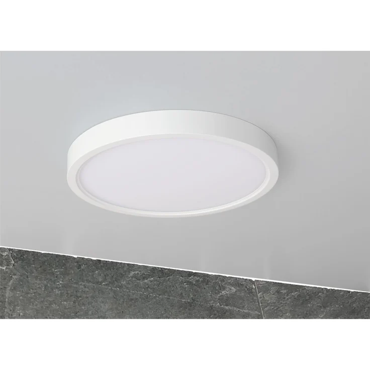 LED Deckenleuchte "Santano 12w"Ø 17cm, 12W, 1320lm, 3000K warmweiß – Bild 7