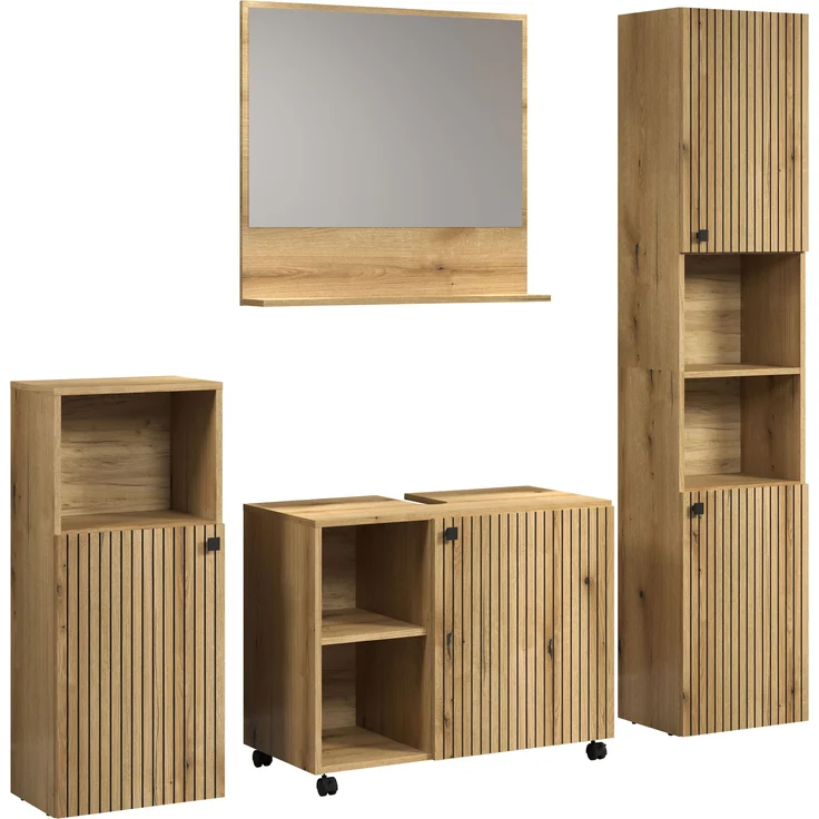 Badmöbel Set Bliss in Evoke Eiche 180 cm – Bild 2