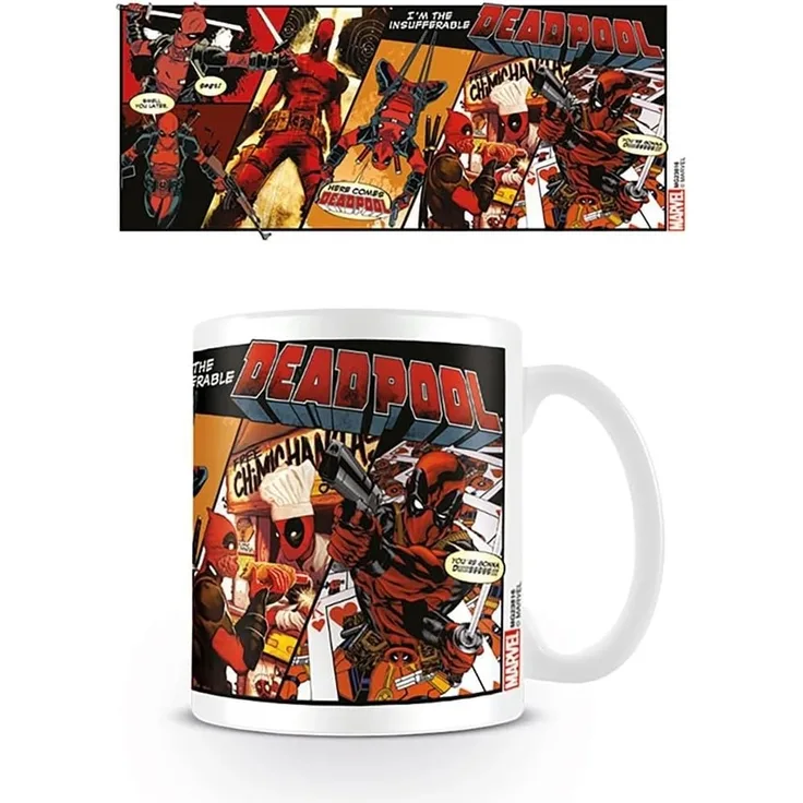 Deadpool Keramiktasse - Comic Insufferable (320 ml)
