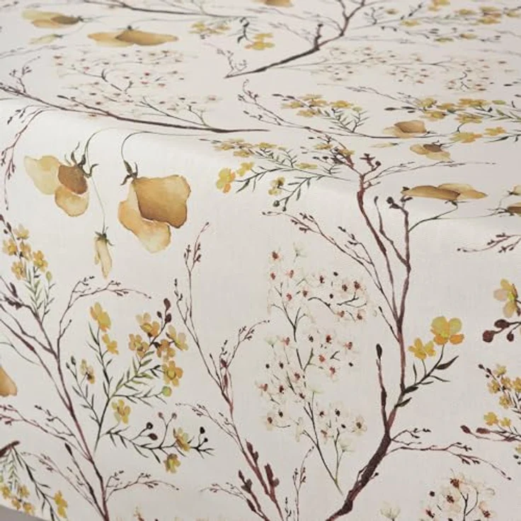 Belum Tischdecke mit Fleckenabweisend, Größe 250 x 140 cm, extraweich, Mehrfarbig, 100, Stoff 100% Bio-Baumwolle, Modell 0120-375 – Bild 3
