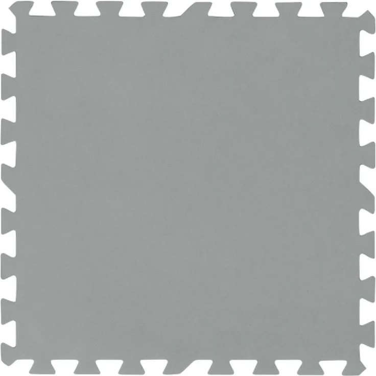 Bestway | Flowclear Pool-Bodenschutzfliesen | 9 Stück á 50 x 50 cm | Grau | ideal um Schutz des Poolbodens und des Rasens – Bild 1