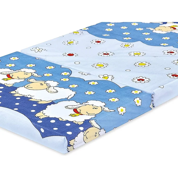 Bambini klappbare Reisebettmatratze Reisematratze 120x60 cm Schaf – Bild 4