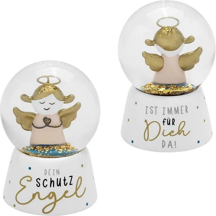 Traumkugel Glitzerkugel Schneekugel Geschenk Sheepworld ENGEL 74415