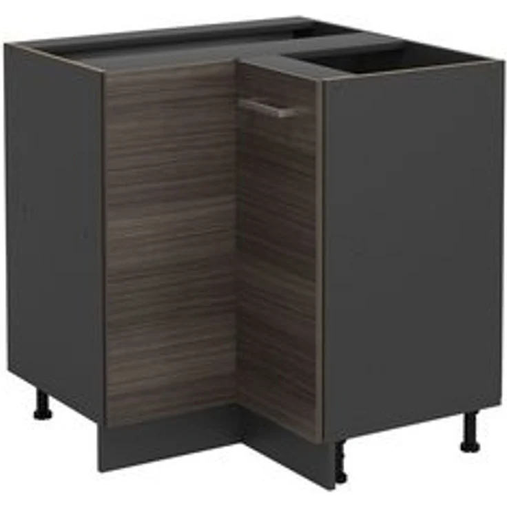 Eckunterschrank R-Line Edelgrau 75.6 cm ohne Arbeitsplatte Vicco – Bild 6