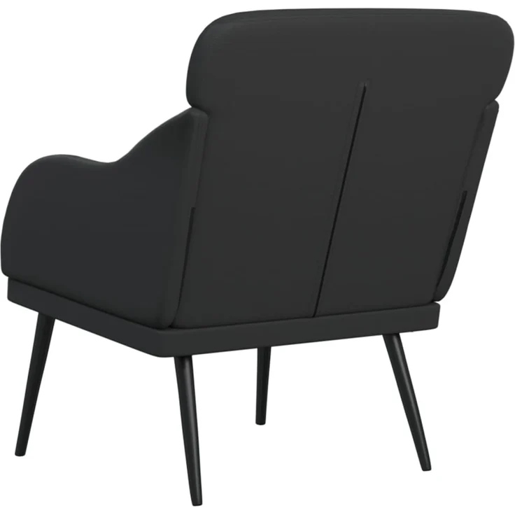 Sessel wohnzimmer, Relaxsessel, Fernsehsessel Schwarz 63x76x80 cm Kunstleder – Bild 5