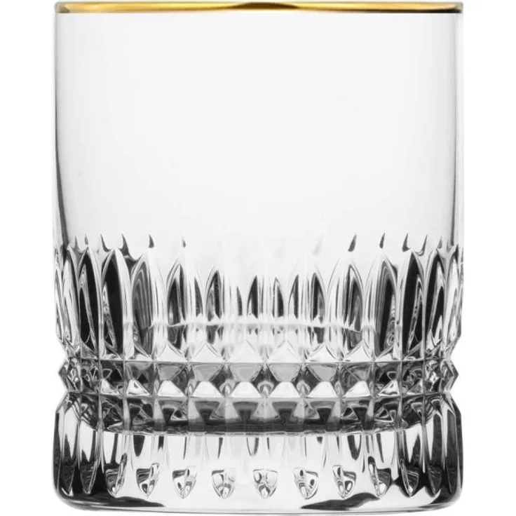 Whiskyglas Kristall Empire Gold clear (10 cm)