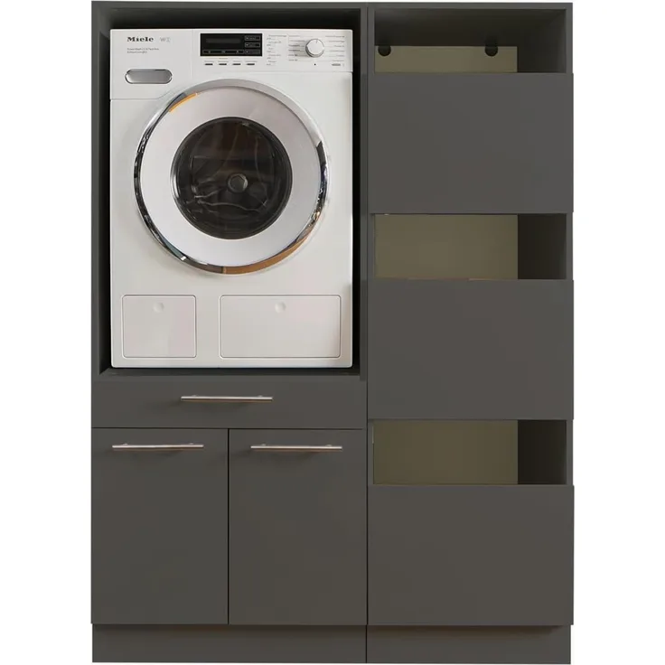 Laundreezy Mehrzweckschrank-Set LAUNDREEZY LDSK4, Breite 117,5 cm