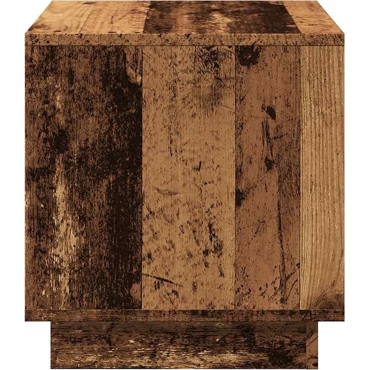 vidaXL Couchtisch Altholz-Optik 40x40x43 cm Holzwerkstoff 856804 – Bild 4
