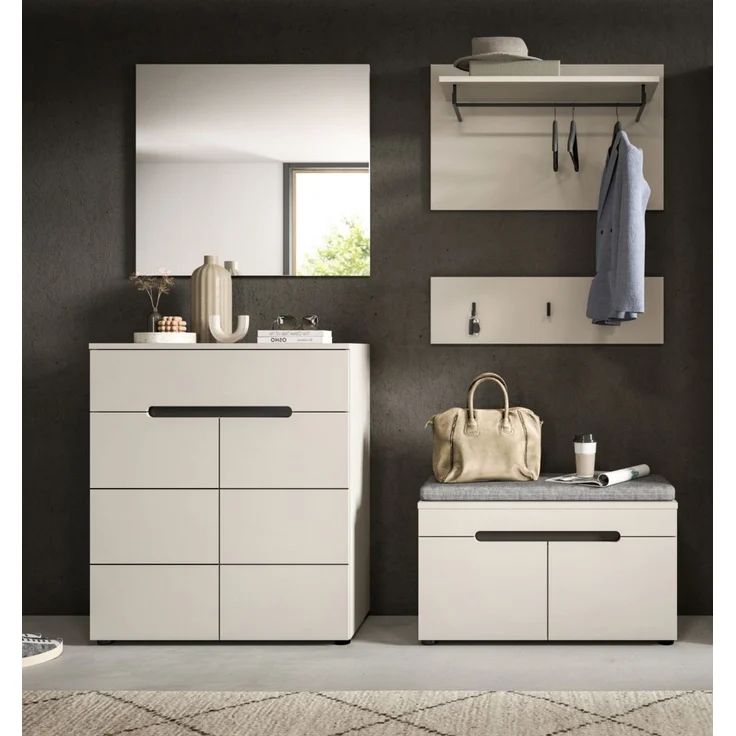 Garderobe Set 5-tlg. Cooper in Kaschmir 175 cm – Bild 5