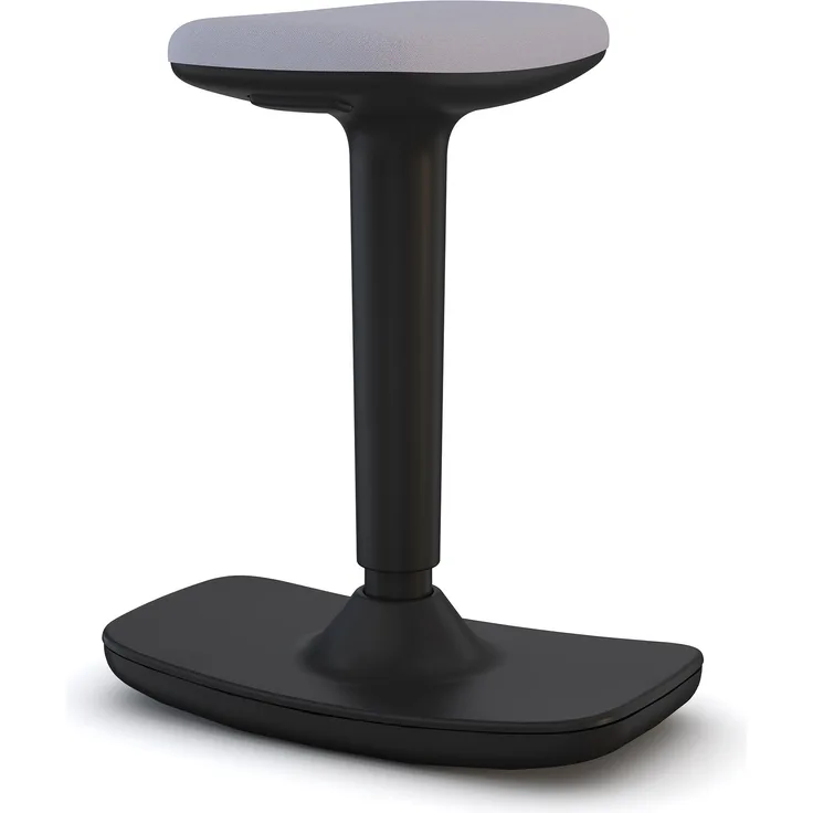 ASSMANN Steh-Sitzhocker Bari Schwarz 44x24x53cm Kunststoff