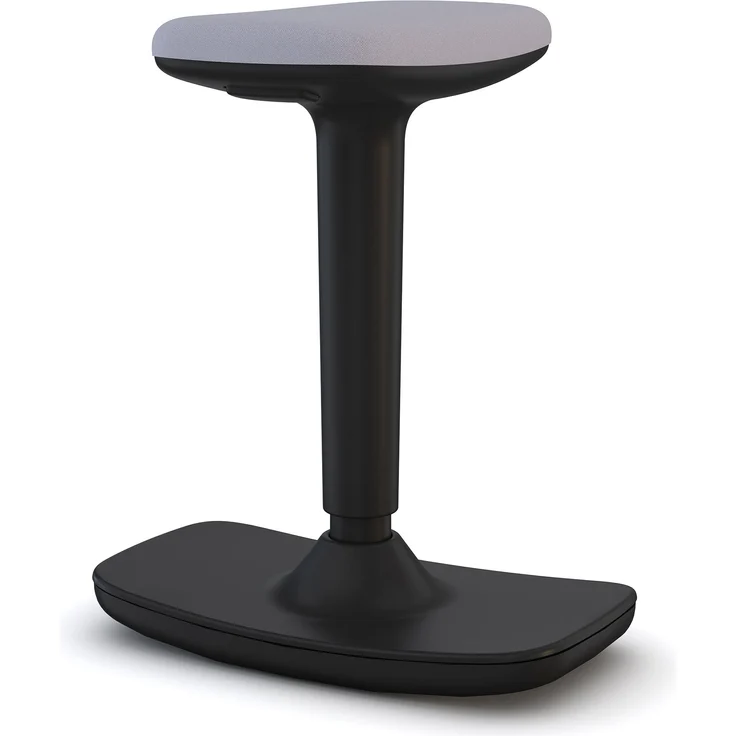 ASSMANN Steh-Sitzhocker Bari Schwarz 44x24x53cm Kunststoff – Bild 1