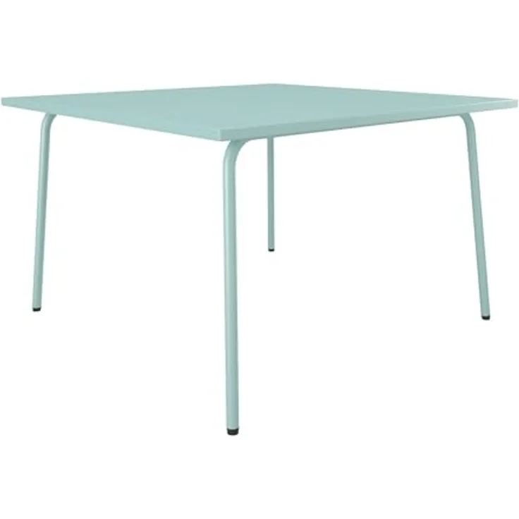 Vente-unique - MIRMANDE Garden dining set Metall Grün - B 120 cm x H 75 cm x L 120 cm – Bild 1