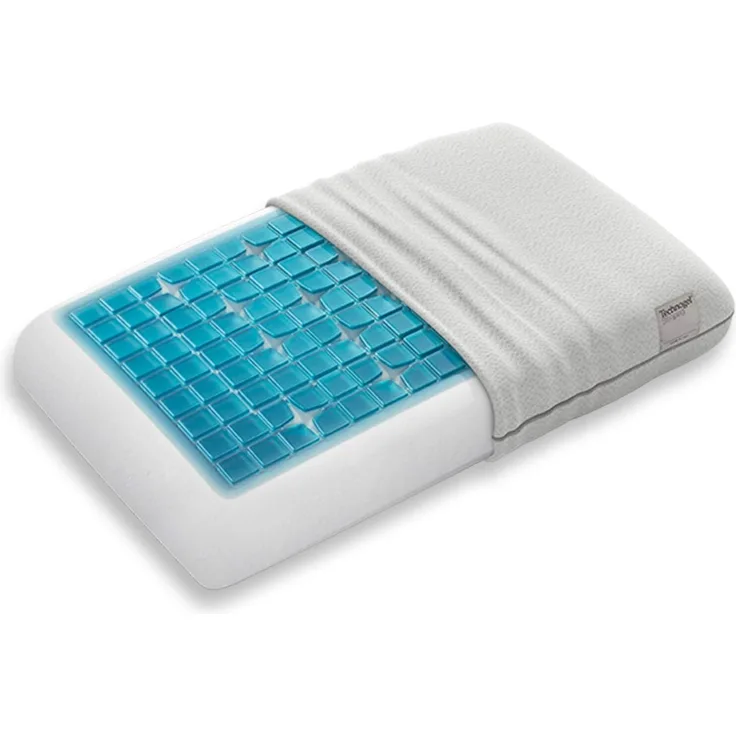 Technogel 'Deluxe' Gelkissen, Allergiker geeignet, 66 x 40 x 11 cm