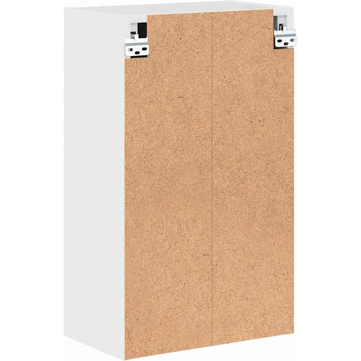 vidaXL Badezimmerschrank Wandmontiert Hochglanz Weiß 30 x 31,5 x 61 cm 883348 – Bild 7