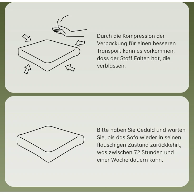 Hamlet Ottoman Cordstoff-Green--Grün--92.5x75x40cm--YOUDENOVA – Bild 8