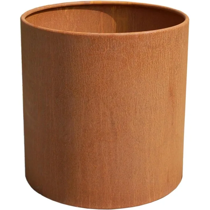 VIVANNO Pflanzkübel Cortenstahl NEW RONDO Rund - Braun Patina (1 St), 40x40 cm