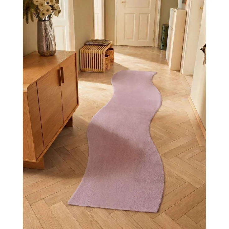 Teppich TANGRA Hellviolett 80x300 cm – Bild 3