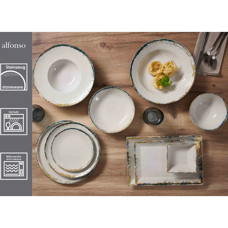Ritzenhoff & Breker Alfonso Pizzateller ø 30 cm 6er Set – Bild 2