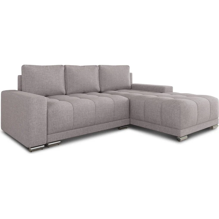Ecksofa Pavo mit Schlaffunktion und Bettkasten - L-Form Couch mit Bonell-Federkern, Polsterecke, Couchgarnitur, Eckcouch, Sofa, Sofagarnitur (Sawana 84) – Bild 2