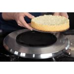 Sallys Topfuntersetzer Silikon- Universaluntersetzter Ø19 cm, Hitzebeständig, rutschfest, flexibel, Vielseitig Einsetzbar