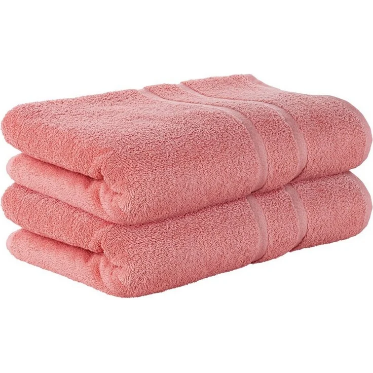 StickandShine Badetuch 2er Set Premium Frottee Badetuch 100x150 cm Baumwolle Frottee, 100% Baumwolle 500GSM Frottee
