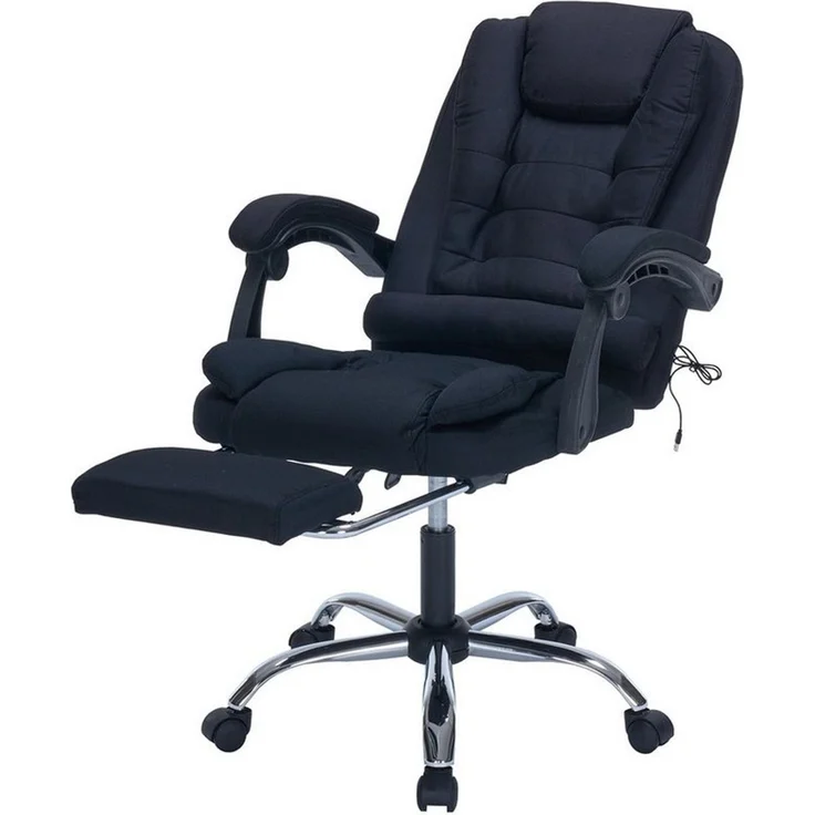 HTI-Living Drehstuhl Bürostuhl Forio Schwarz (Stück, 1 St), Bürostuhl Drehstuhl mit Massagefunktion – Bild 5