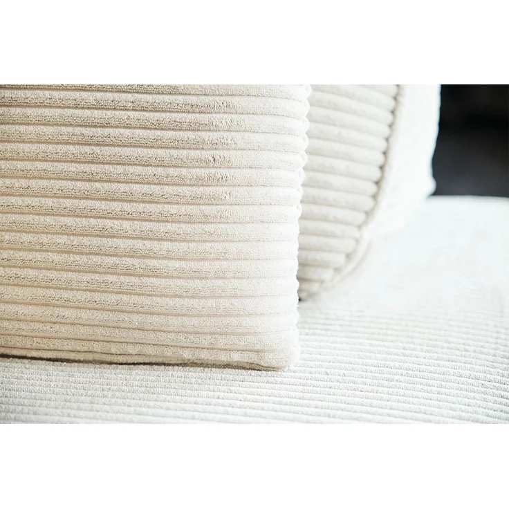 KAWOLA Modulsofa WIOLO SOFT 5 Module 5 Rückenkissen Cord cremeweiß 84 x 222 x 333 cm – Bild 9