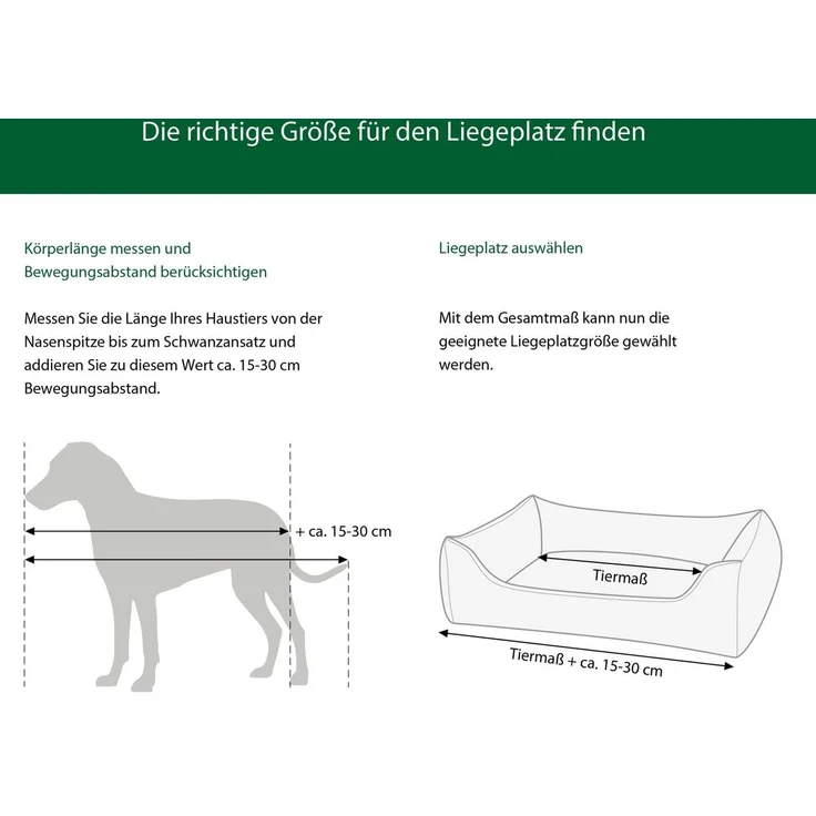 Dehner Tierbett Sammy, rechteckig, grau, versch. Größen, hochwertiges Hundebett / Katzenbett, mit herausnehmbarem Liegekissen – Bild 3