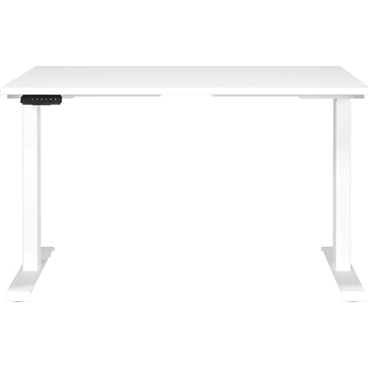 Germania Schreibtisch 7907-84, in Weiß, EL. höhenverstellb, 120 x 120 x 80 cm (BxHxT) – Bild 5