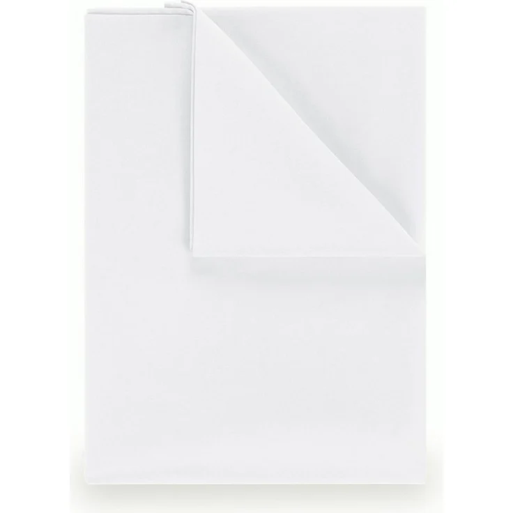 Blumtal Bettlaken Pflegeleichtes Betttuch, Gummizug: ohne, aus weichem, gebürstetem Mikrofaser-Gewebe ohne Gummizug – Bild 1