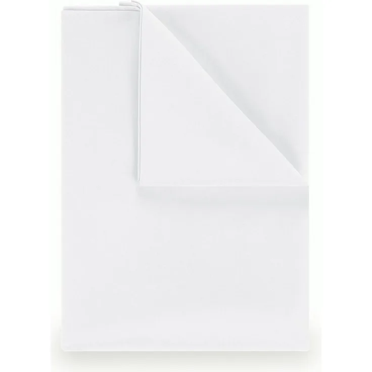 Blumtal Bettlaken Pflegeleichtes Betttuch, Gummizug: ohne, aus weichem, gebürstetem Mikrofaser-Gewebe ohne Gummizug