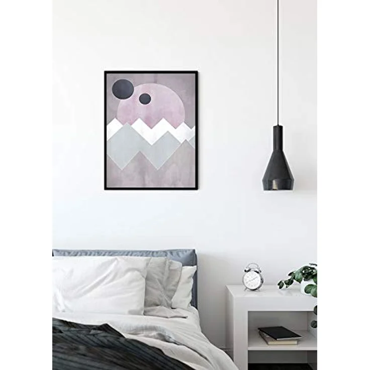 Komar Wandbild Sunrise Gentle, Premium Poster mit fotorealistischen Druck und seidenmatter Oberfläche, ohne Rahmen, 50 x 70 cm – Bild 3