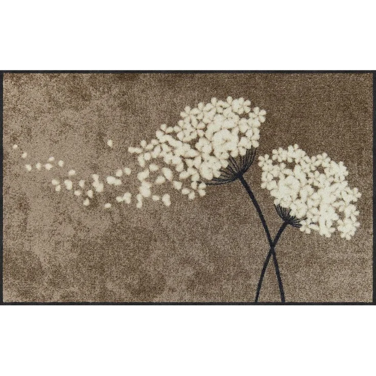 Salonloewe Läufer Wishfull Blossom taupe SLD2738 075x120, Eingangsmatte groß, Höhe: 750 mm – Bild 5