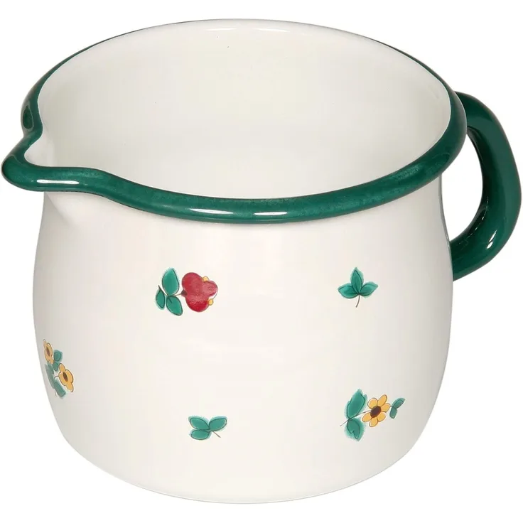 Riess Riess Tasse mit Ausgießer 0,75l Gmundner Streublumen R0093049