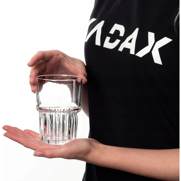 KADAX Glas 320 ml für Kaltgetränke, Säfte, Wasser für Saftwasser – Bild 2