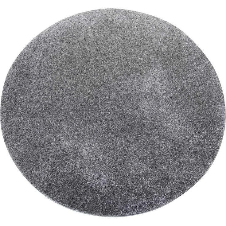 merinos Teppich Montana, rund, Höhe: 20 mm, Wohnzimmer – Bild 1