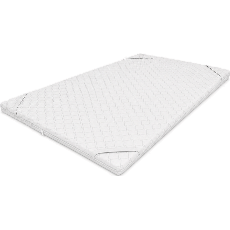 Crownmiller Basic Topper 160x200 cm extra fest, Komfortschaumtopper, 5 cm hoch, abnehmbarer Bezug, 60 Grad waschbar, Oeko-TEX 100 – Bild 2