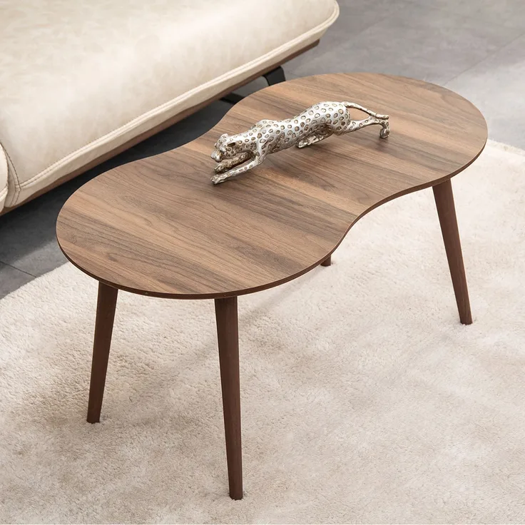 Skye Decor 'Moon - Walnut' Couchtisch, Walnuss, 99 x 45 x 54 cm