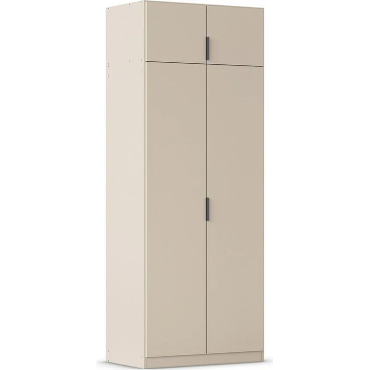 Rauch Möbel Lagoa, Kleiderschrank, Garderobe für Schlafzimmer, Kinderzimmer, Jugendzimmer 4-türig, Farbe Beige, Breite 91 – Bild 5