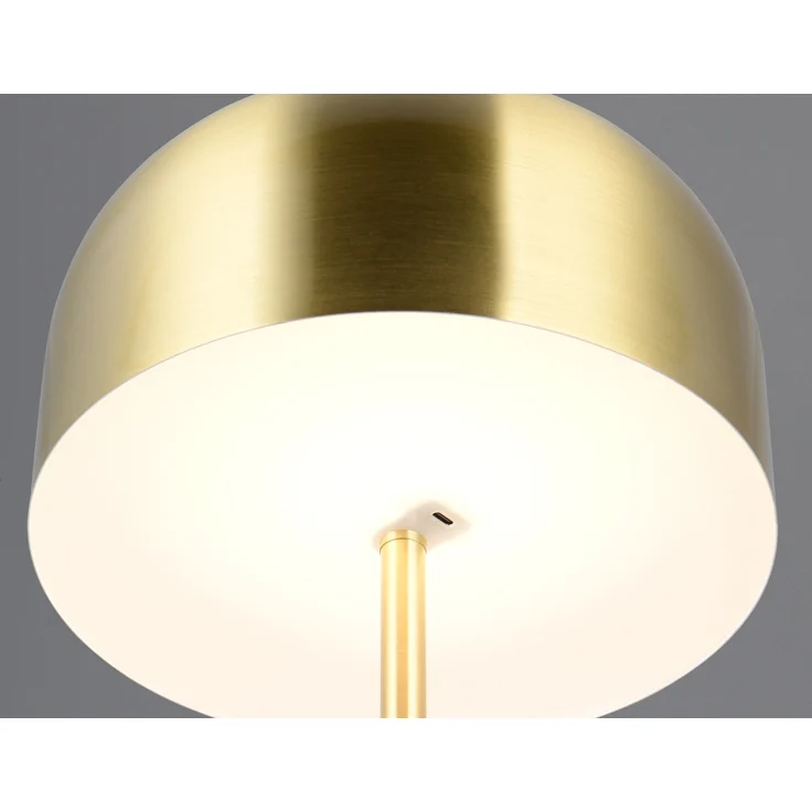 Reality Leuchten LED Akku Stehleuchte Jeff R49151108, Metall Messing matt, inkl. 2.5 Watt LED – Bild 7