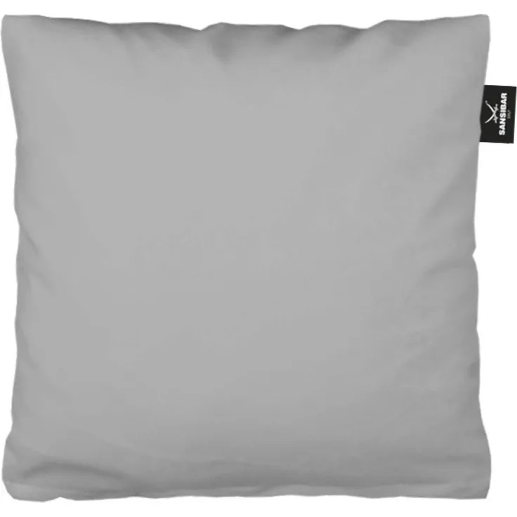 Kissenbezug SANSIBAR Jersey BL 40x40 cm grau